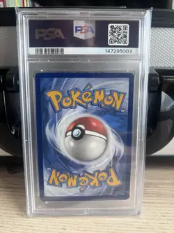 Pokemon TCG Bulbasaur Holo Card Illustration Stellar Crown Rare 143/142 Psa 9 - Image 2