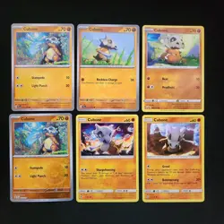 Pokemon Cubone & Marowak x10 Card Lot Bundle - Image 1