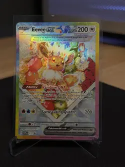 Pokemon Evolutions Promo 174 Scarlet and Violet Card Evee Prismatic Holofoil - Image 1