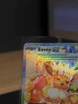 Pokemon Evolutions Promo 174 Scarlet and Violet Card Evee Prismatic Holofoil - Image 2