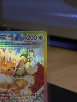 Pokemon Evolutions Promo 174 Scarlet and Violet Card Evee Prismatic Holofoil - Image 3