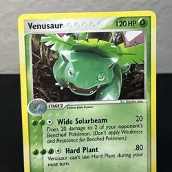 Venusaur 6/17 Rare Pop Series 2 Promo Holo Pokemon Card Pokemon TCG LP - Image 4