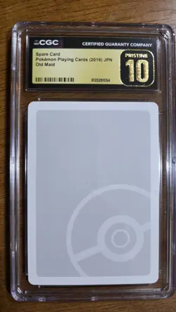 Pokemon Pikachu Old Maid Spare Card Regular Japanese 2019 CGC Pristine 10 - Image 1