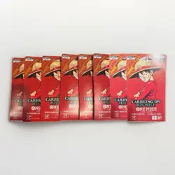 (8 Pack) One Piece Card Game OP-13 Carrying On His Will English Booster Packs - Image 1