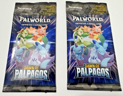 2x Palworld Official Card Game TCG Dawn of Palpagos BOOSTER PACK Anime Expo 2026 - Image 1