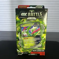 Pokemon ex Battle Deck Iron Leaves ex Sealed 60-Card Deck English 2024 - Image 1