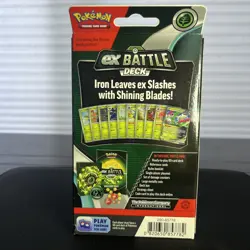 Pokemon ex Battle Deck Iron Leaves ex Sealed 60-Card Deck English 2024 - Image 3