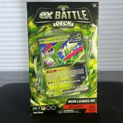 Pokemon ex Battle Deck Iron Leaves ex Sealed 60-Card Deck English 2024 - Image 5