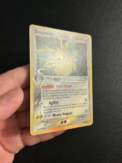 🌟Pokemon Dragonite Card - EX Delta Species 3/113 Holo Rare 2005 LP - Image 2