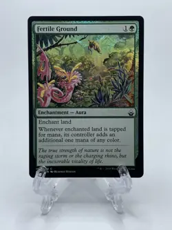 Fertile Ground - Battlebond - MTG - Foil UNC - Magic the Gathering - Image 1