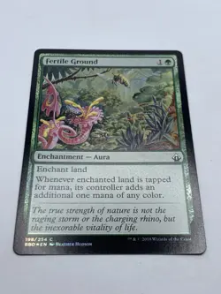 Fertile Ground - Battlebond - MTG - Foil UNC - Magic the Gathering - Image 2