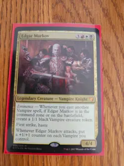 edgar markov mtg commander deck - custom - Vampire Tribal - Image 1