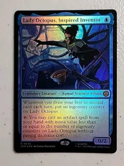 Lady Octopus, Inspired Inventor Marvel's Spider-Man Foil MTG - Image 1