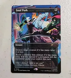 Fatal Push (7020) Secret Lair Drop Regular MTG - Image 1