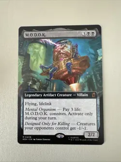 M.O.D.O.K. (Extended Art) 408 Mythic Marvel Super Heroes Magic: The Gathering - Image 1