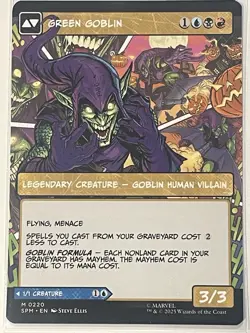 MTG Spider-Man M0220 Norman Osborn #220 Borderless Non-Foil - Image 2