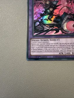 Yu-Gi-Oh! TCG Fiendsmith’s Lacrima ULTRA RARE 1st Edition RA05-EN038 - Image 4