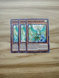 Yu-Gi-Oh! - Simorgh, Lord Of The Storm 3x - Full Playset - Super Rare / Holo - Image 1