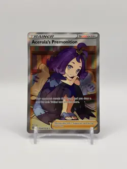 Pokemon TCG Acerola's Premonition Card Trainer Gallery TG24/TG30 Brilliant Stars - Image 1