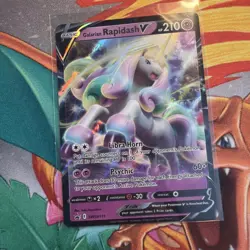 Galarian Rapidash SWSH 111 Promo Jumbo Oversized Pokemon TCG NM - Image 1