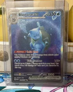 Pokemon TCG • Blastoise EX 200/165 SIR • Scarlet & Violet • 151 • - Image 1