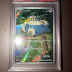 Pokemon Scarlet Violet 151 TCG Snorlax SVP 051 Pokemon Center Promo PSA 9 Mint - Image 2