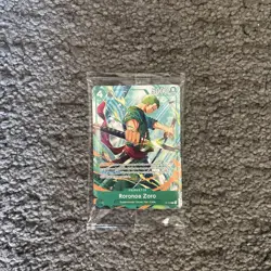 Roronoa Zoro P-114 C2E2 Exclusive Convention One Piece Promo Card Sealed English - Image 1