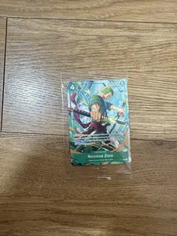 Roronoa Zoro P-114 C2E2 Exclusive Convention One Piece Promo Card Sealed English - Image 1