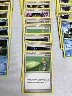 Pokemon 2008 Trading Cards Lot Of 50: Trainer, Energy, Supporter - Image 5