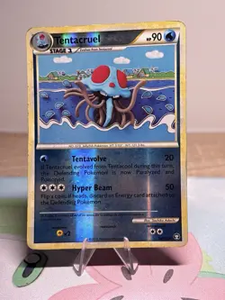 Pokemon Tentacruel 50/102 Triumphant Uncommon Reverse Holo English Card HP - Image 1