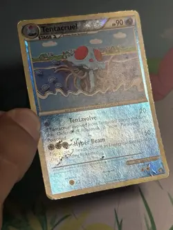 Pokemon Tentacruel 50/102 Triumphant Uncommon Reverse Holo English Card HP - Image 4