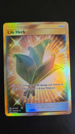 Life Herb - 180/168 - Pokemon Celestial Storm Sun & Moon Secret Rare Card NM - Image 1
