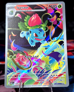 Ivysaur 134/132 Illustration Rare Mega Evolution Pokemon Card English NM/M - Image 2