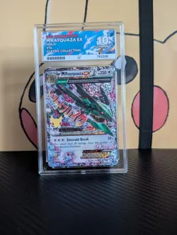 Ace 10 M Rayquaza EX Celebrations Card 76/108 Pokemon TCG - Image 2