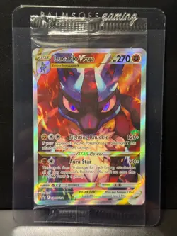 Lucario VSTAR SWSH291 SWSH Black Star Promo Crown Zenith GG Sealed Pokemon Card - Image 1