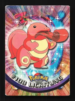 Lickitung #108 HP Topps TV Animation Pokemon Card TCG - Image 1