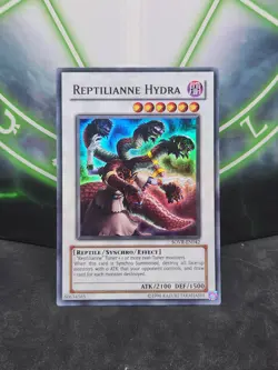 Yugioh Reptilianne Hydra SOVR-EN042 Super Rare Unlimited NM - Image 1