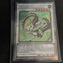 Naturia Barkion RA03-EN243 Quarter Century Secret Rare 1st Ed Yugioh 25th - Image 1