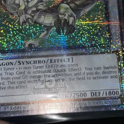 Naturia Barkion RA03-EN243 Quarter Century Secret Rare 1st Ed Yugioh 25th - Image 3