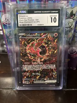 Oricorio ex 2025 Pokemon Black Star Promos CGC 10 #024 - Image 1