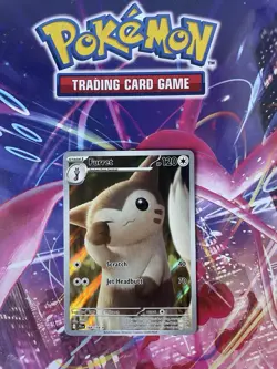 Pokemon TCG Card Furret Holo Illustration Rare SV09 Journey Together 168/159 - Image 1