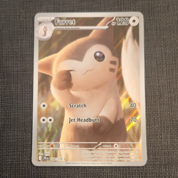 Pokemon Furret 168/159 Journey Together Illustration Rare Full Art Holo 120 HP - Image 1