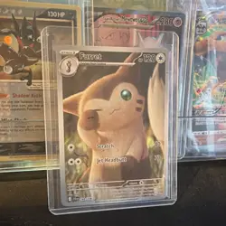 Pokemon TCG Furret 168/159 Journey Together Illustration Rare Holo EN 120 HP - Image 1