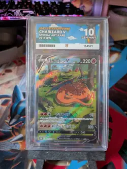 Pokemon Charizard v SAR 211/172 S12a VSTAR Universe Card Japanese Edition ACE 10 - Image 1