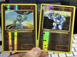 XY Evolutions 2016 Holo Machoke 58/108 Machop Onix Poliwrath Pokemon Card Lot - Image 3