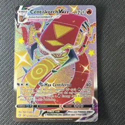 Centiskorch VMAX SV109/SV122 Holo Card Near Mint Condition - Image 1