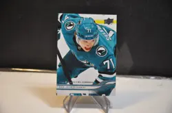 2025-26 Upper Deck Series 1 Hockey card #136 Macklin Celebrini San Jose Sharks - Image 1