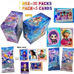 DAMAGED BOX Anime Kpop Demon Hunters Collectible Card Box Huntrix Rumi Mira Zoey - Image 1