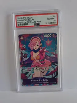 Vinsmoke Reiju (Alternate Art PRB01) OP06-069 Wings of the Captain TCG One Piece - Image 1