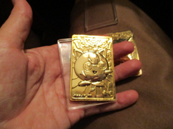 Pokemon Cards 2000 & 2 Gold Metal Pokemon Cards Jigglypuff & Pikachu McDonald's - Image 3